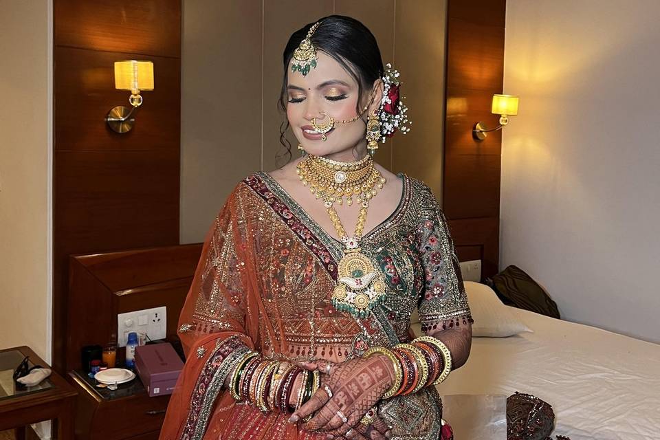 Bridal makeup