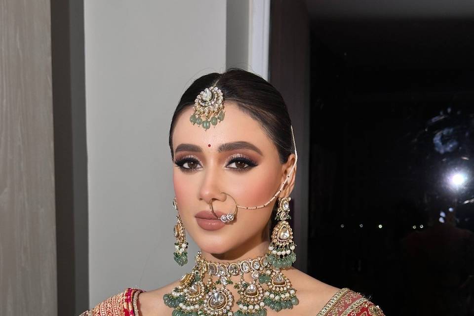 Bridal makeup