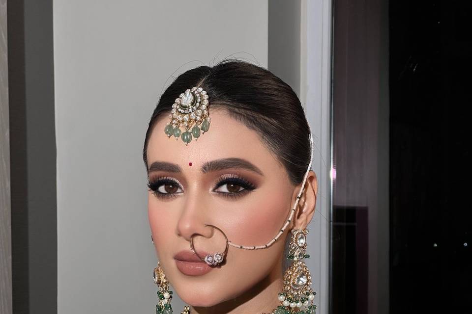 Bridal makeup