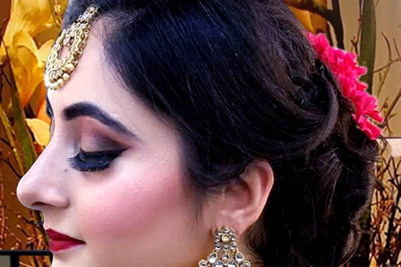 Bridal makeup