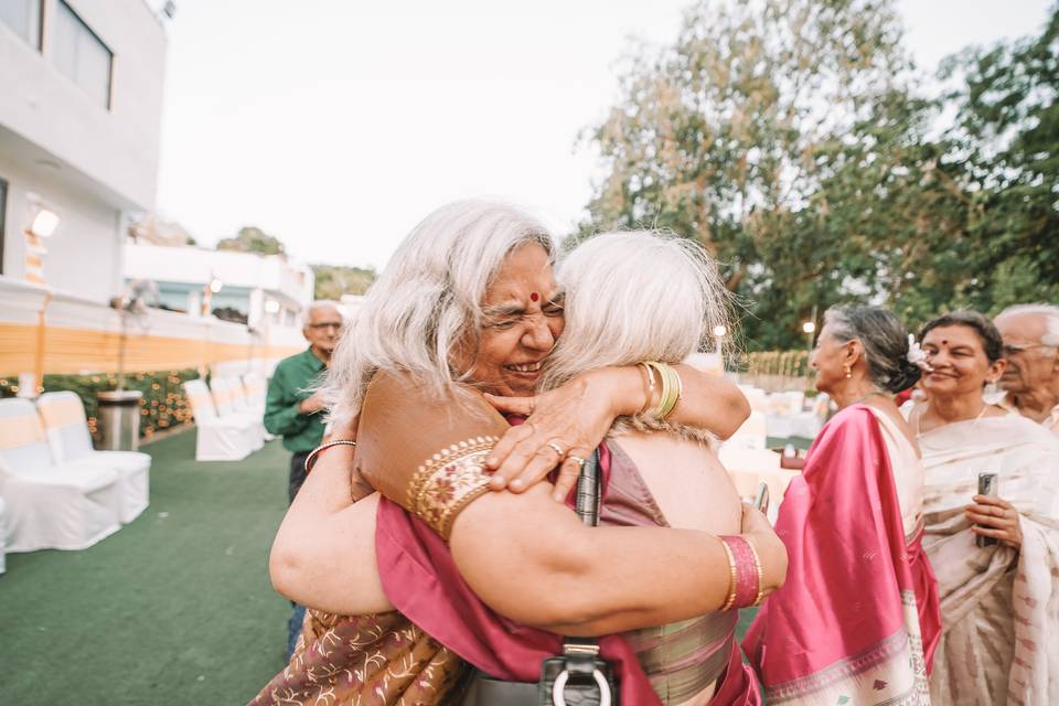 Candid wedding photography