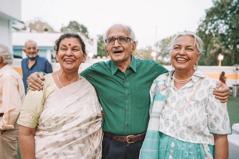 Candid wedding photography