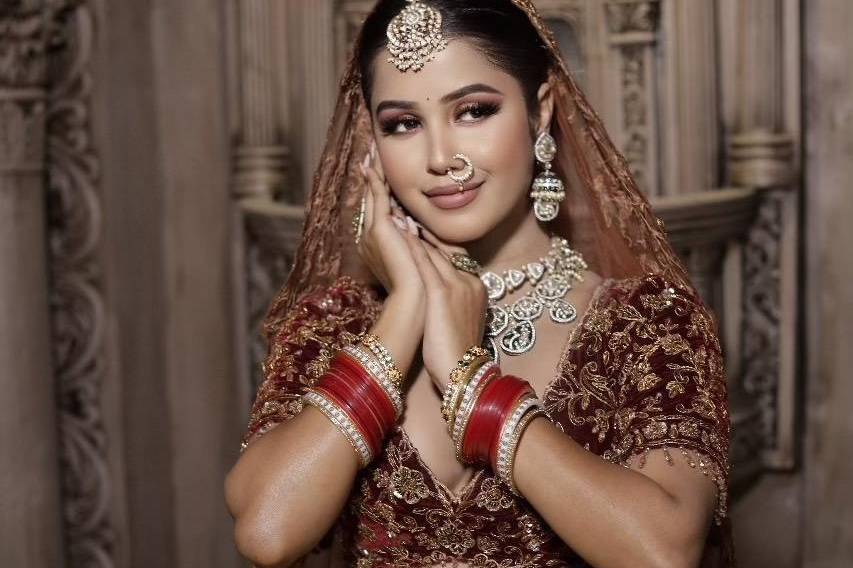 Bridal makeup
