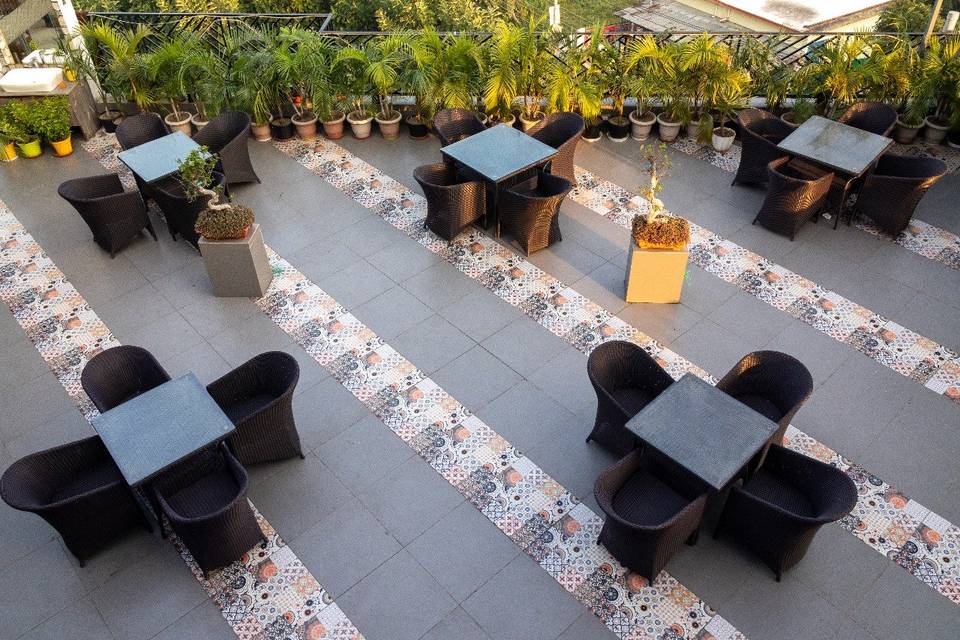 Rooftop restaurant