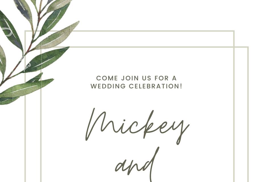 Wedding Invite