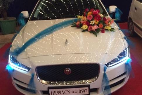 Jaguar XF for Wedding