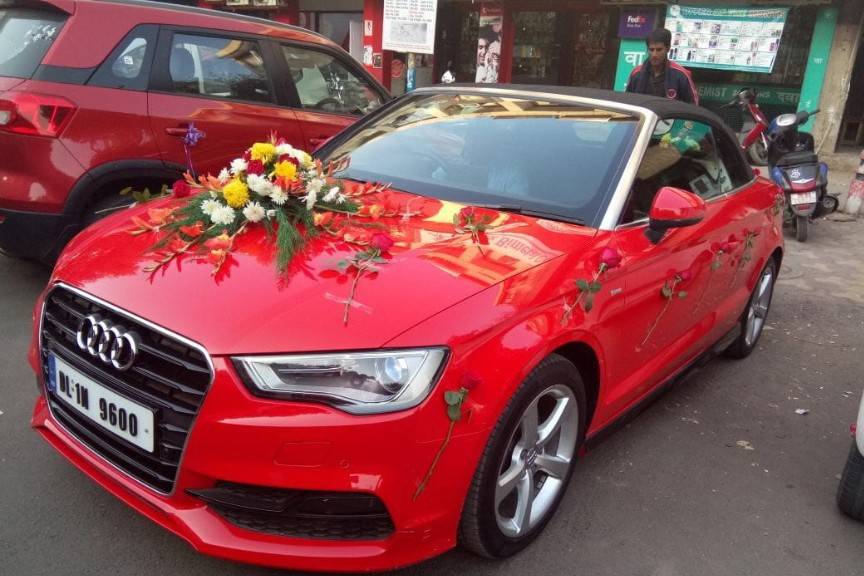 Audi A3 Cabriolet for Wedding