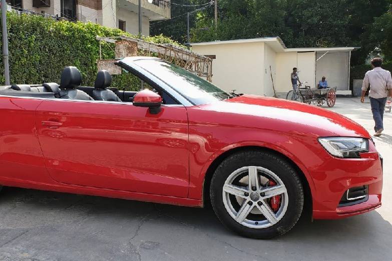 Audi A3 Cabriolet for wedding