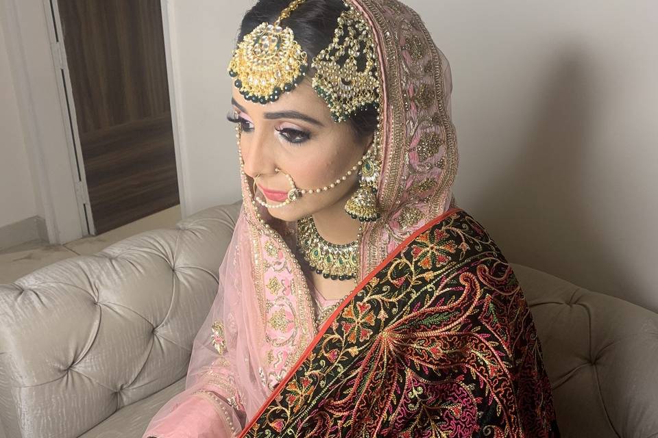 Bridal makeup