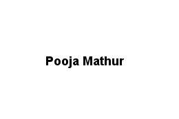 Pooja Mathur Logo