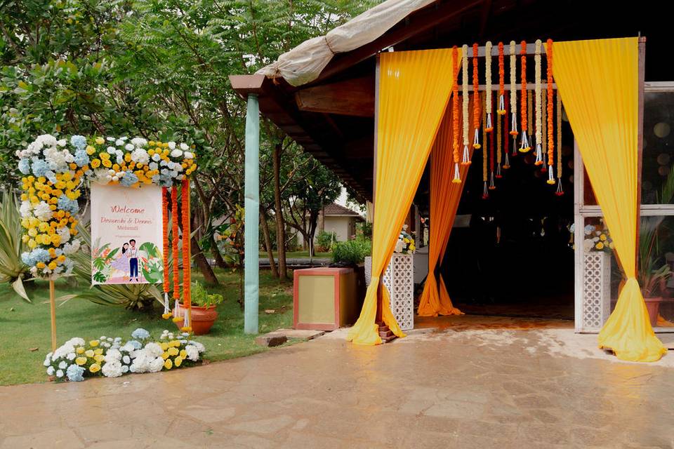 Mehendi Set-up