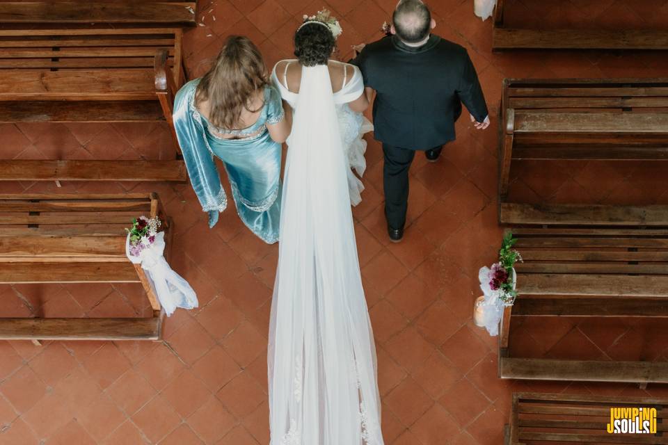 Bride & Parents