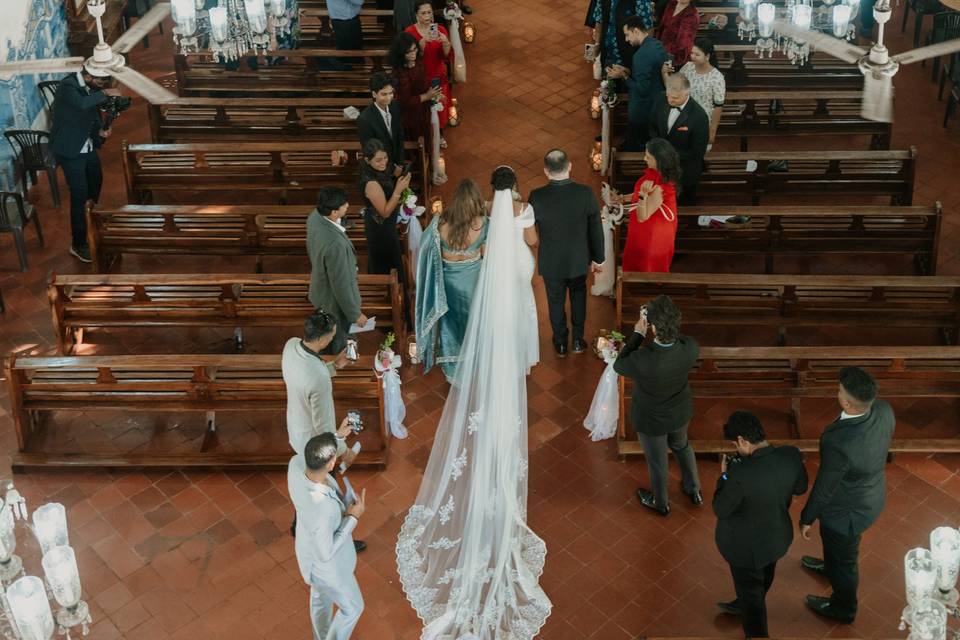 Bride & Parents