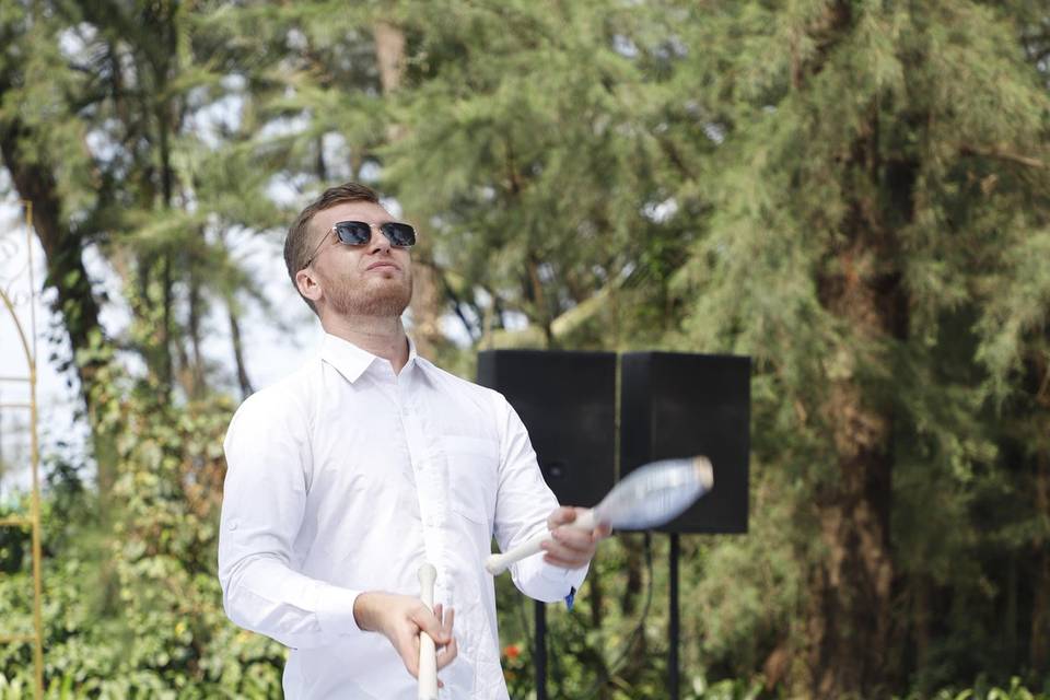 Bottle Juggling