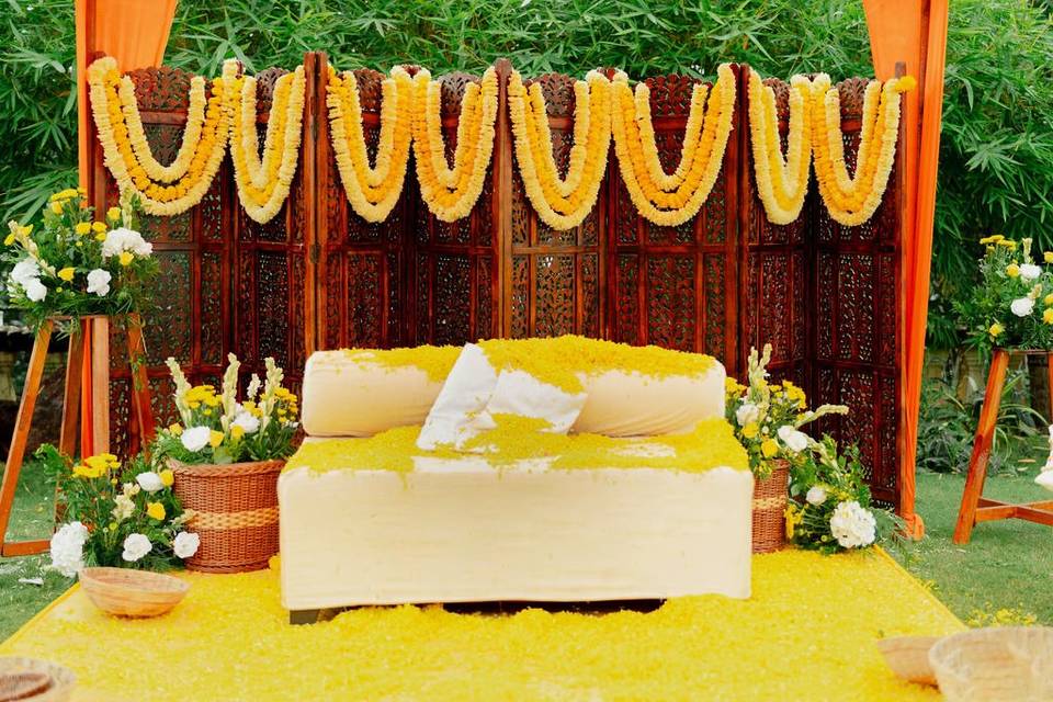 Haldi Set-up