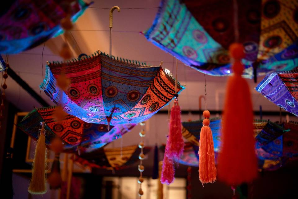 Punjabi Night Ceiling Decor