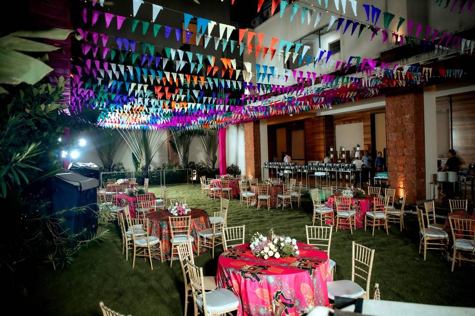 Punjabi Night Guest seating