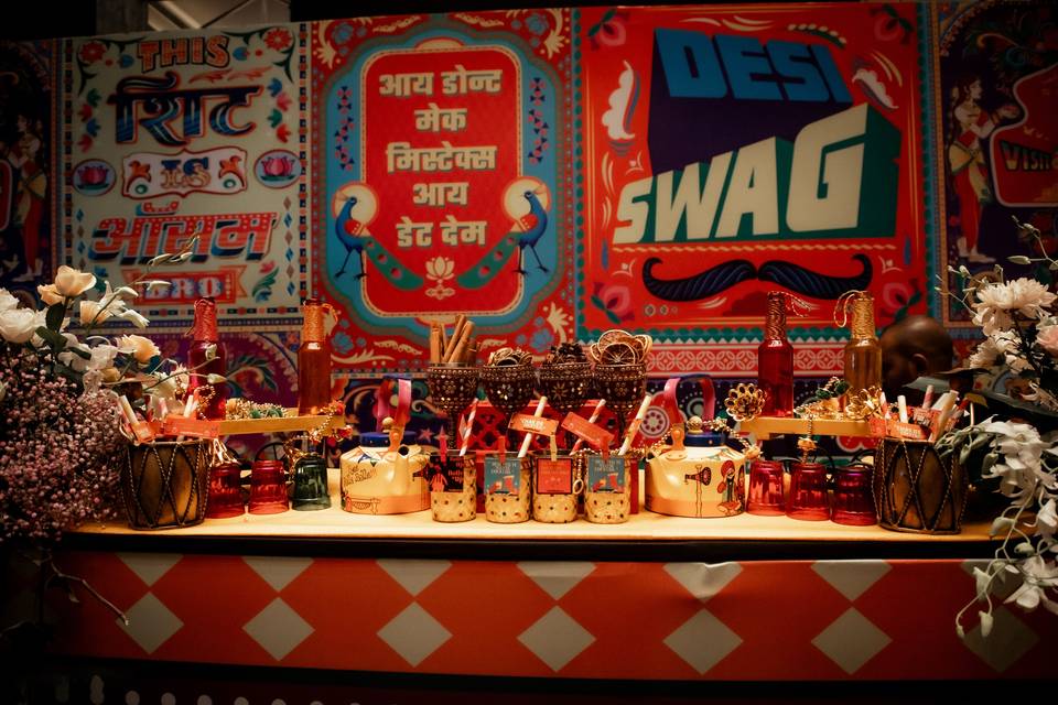 Punjabi Night Bar Decor