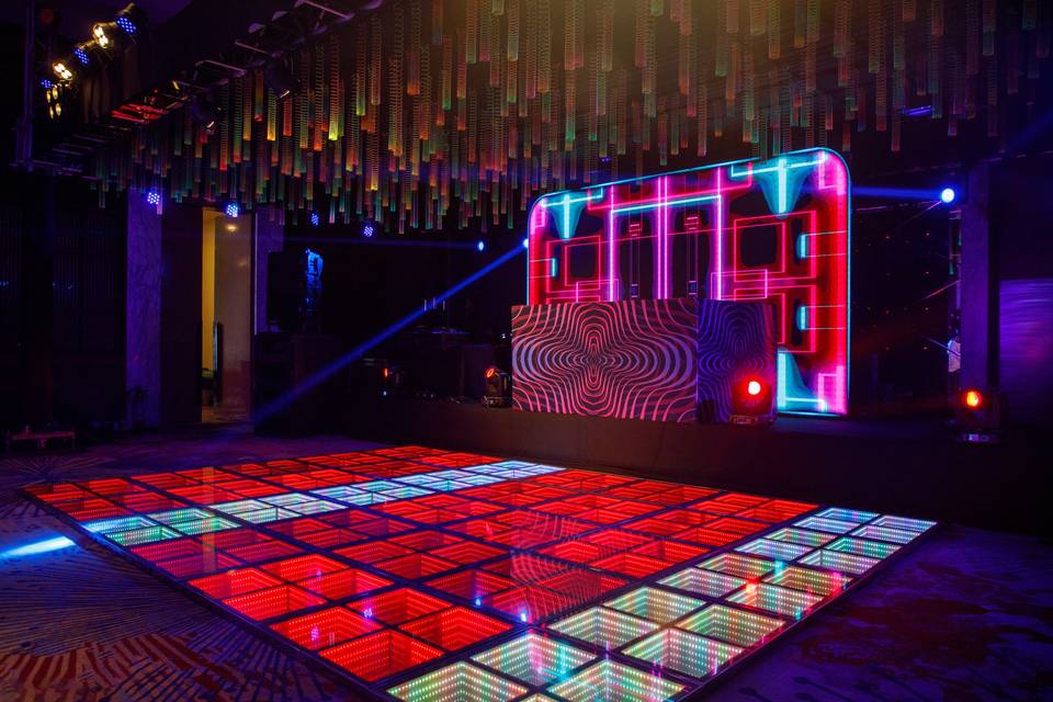 Neon After Party LED Stage