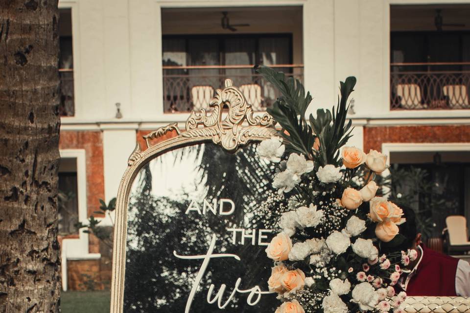 Wedding Welcome Board