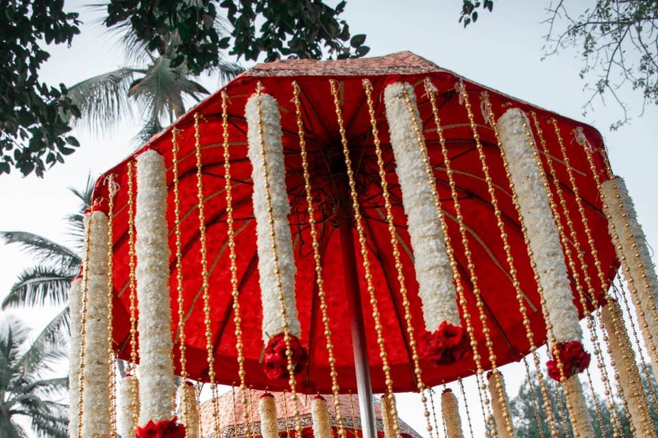 Umbrella decor