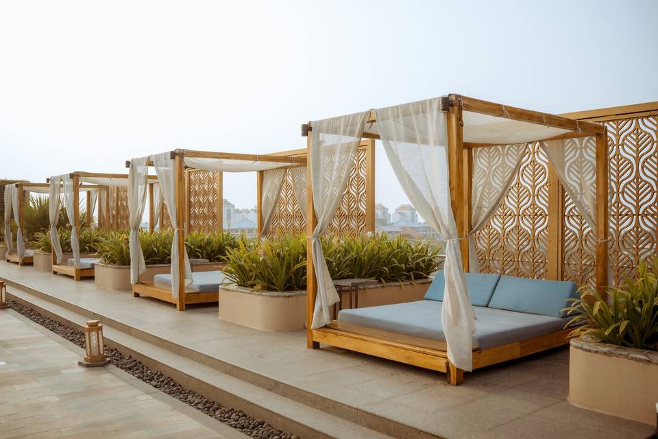 Guest Seating Cabanas