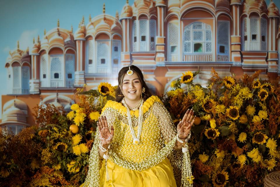 Bride Haldi