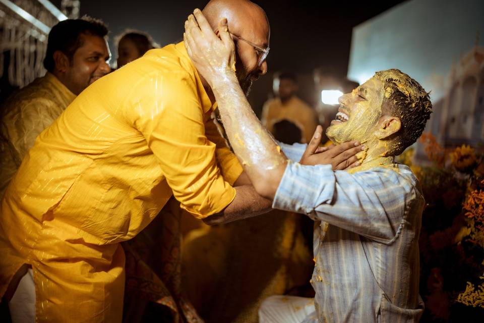 Groom Haldi