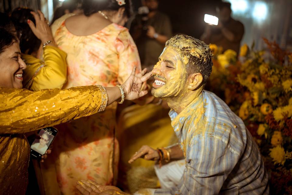 Groom Haldi