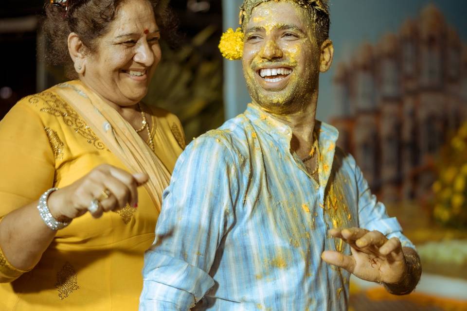 Groom Haldi