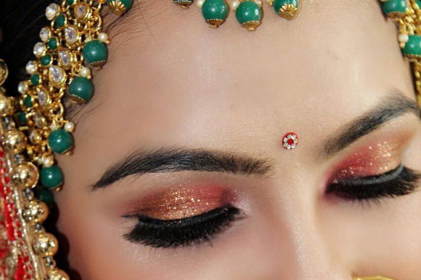 Bridal makeup