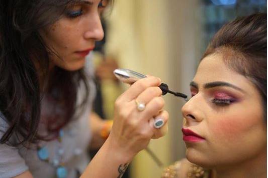 Bridal makeup