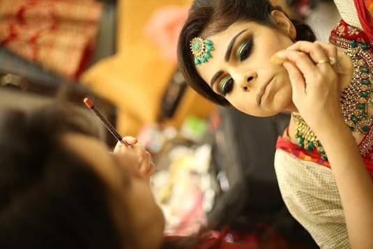 Bridal makeup