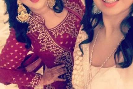 Bridal makeup