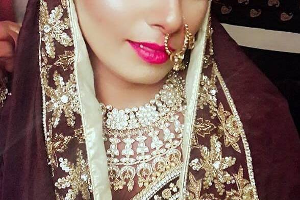 Bridal makeup