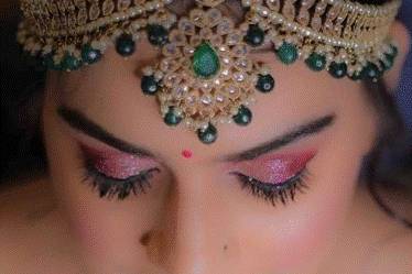 Bridal makeup