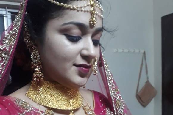 Bridal makeup