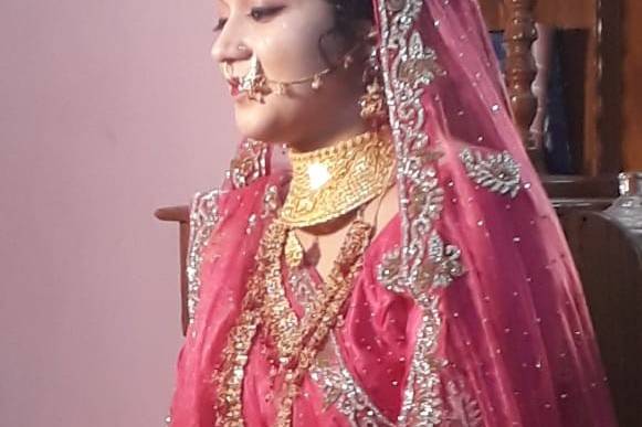 Bridal makeup