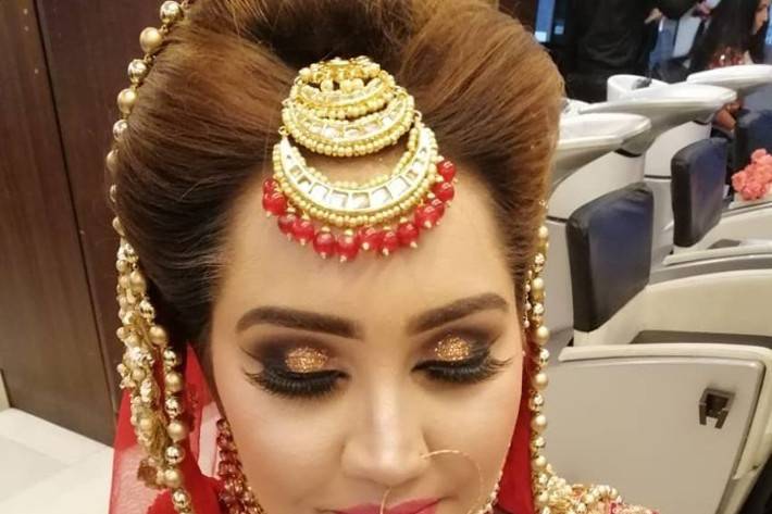 Bridal makeup