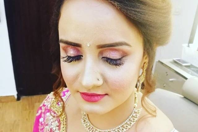 Bridal makeup