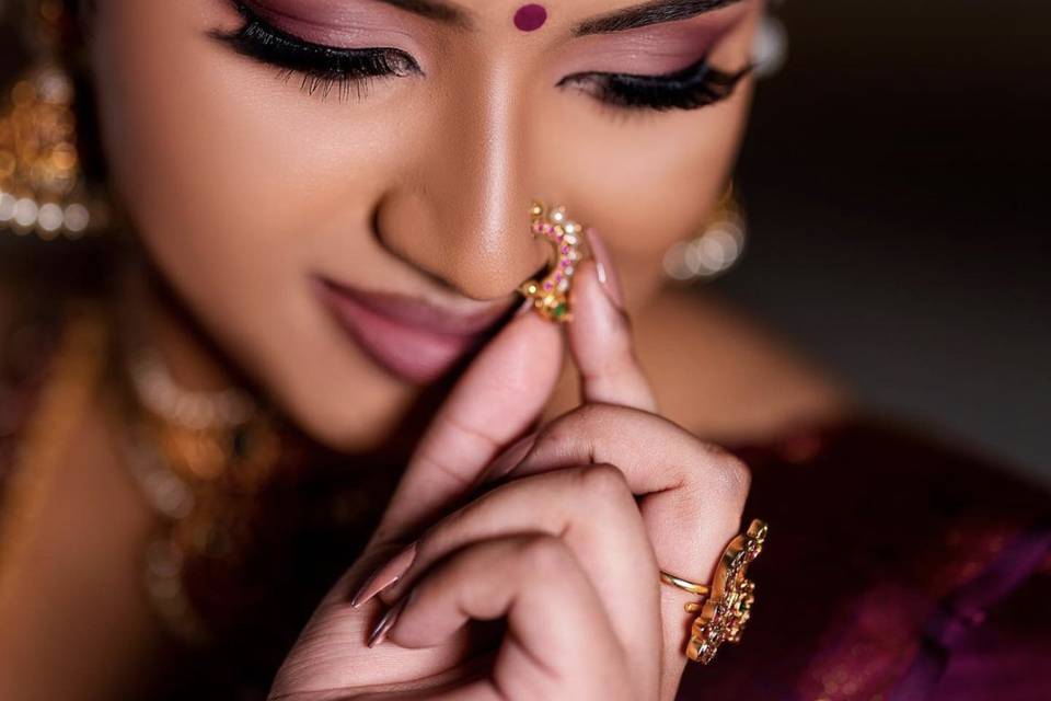 Bridal makeup