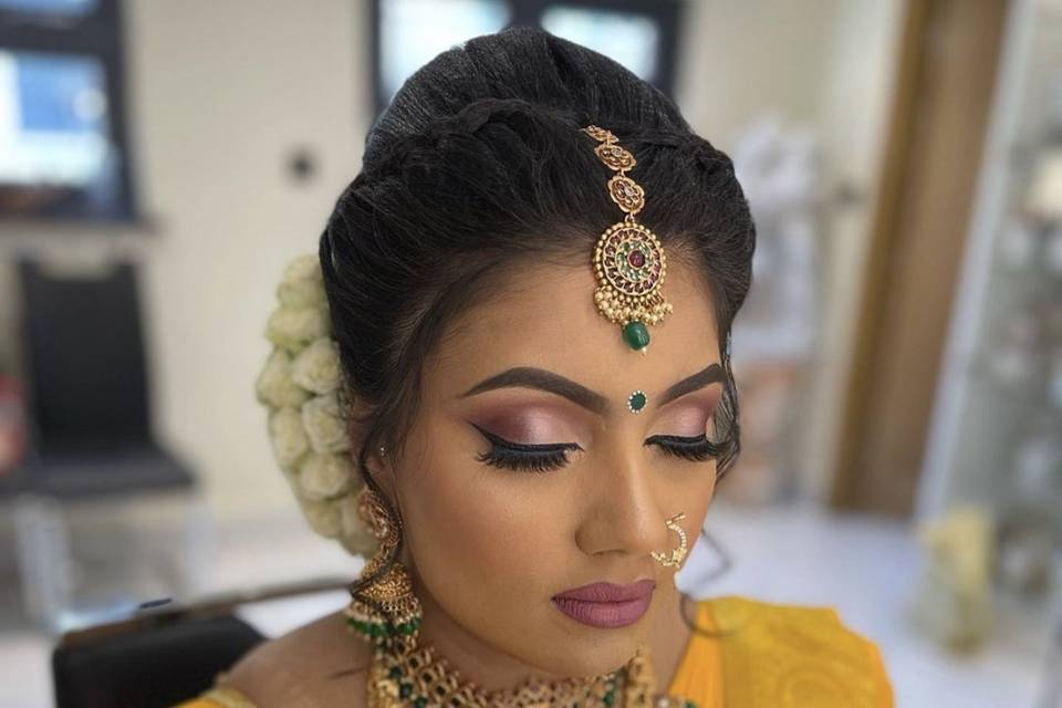 Bridal makeup