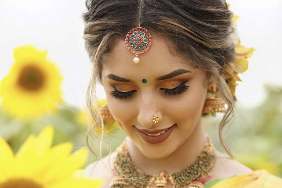 Bridal makeup