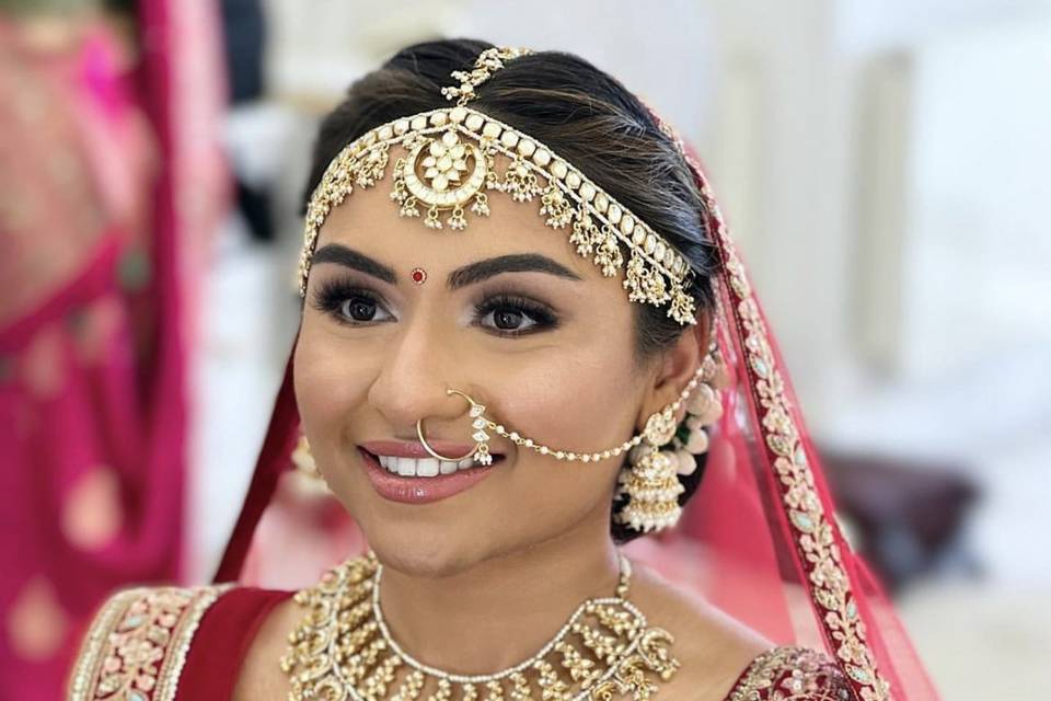 Bridal makeup
