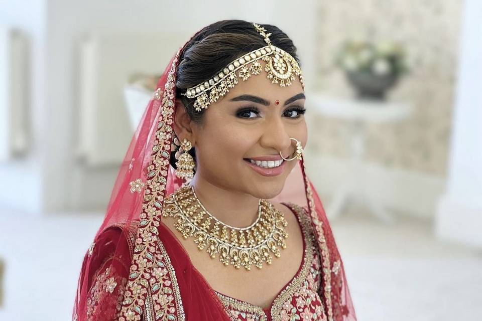 Bridal makeup