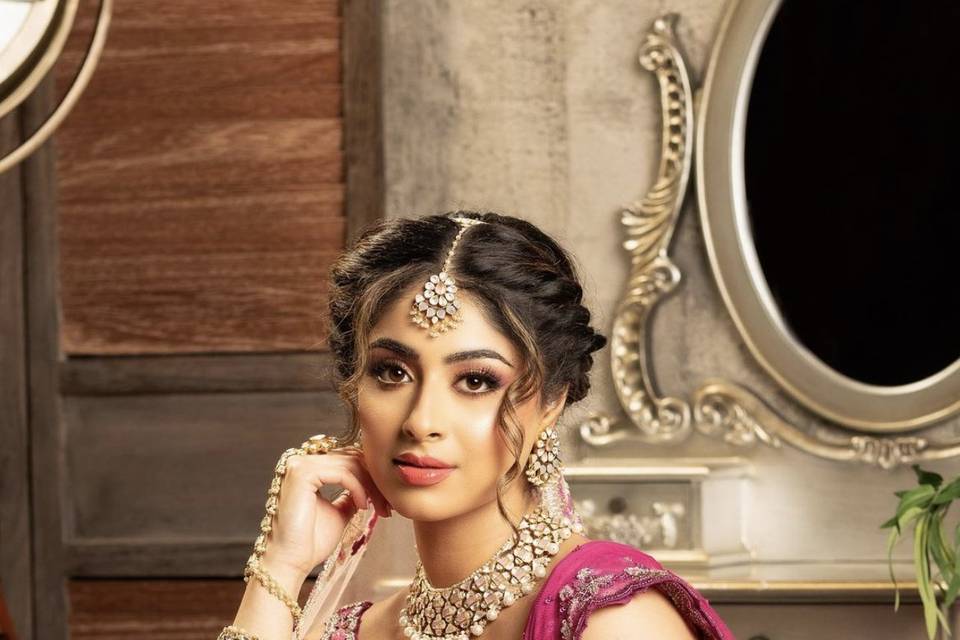 Bridal makeup