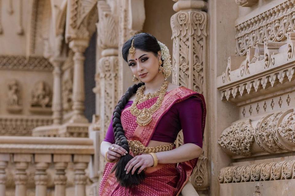 Bridal makeup