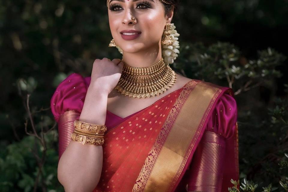 Bridal makeup