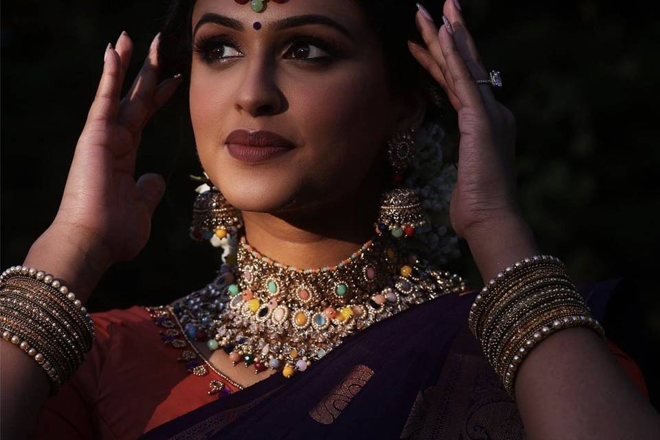 Bridal makeup