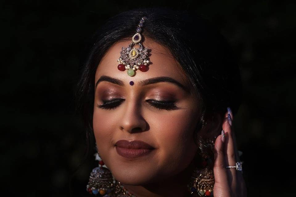 Bridal makeup